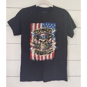 Guns N Roses 2017 Not In This Lifetime World Tour T-Shirt Black Size M